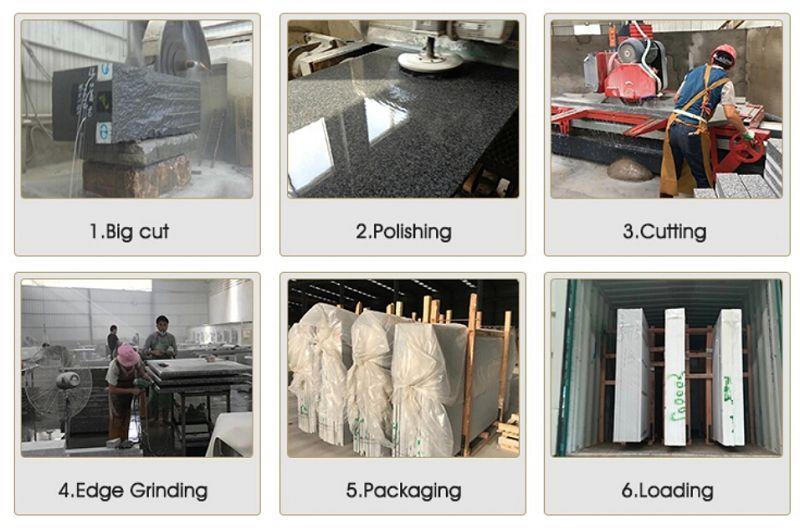 production process China Juparana slab(001)