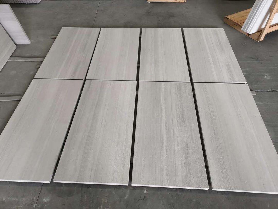white wood marble flooring
