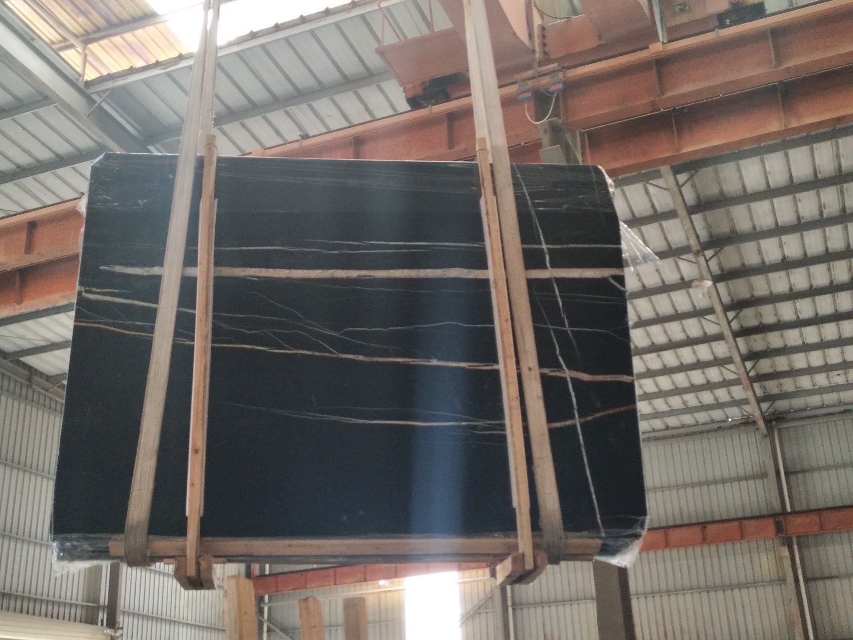black color marble slabs