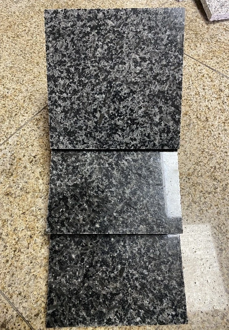 Black Ice Dapple Granite tiles
