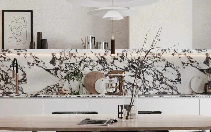 marble countertop