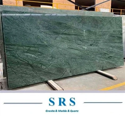 Losas de mármol verde esmeralda