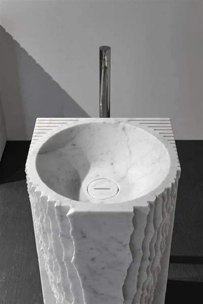 Lavabo/fregadero de piedra moderno de mármol natural