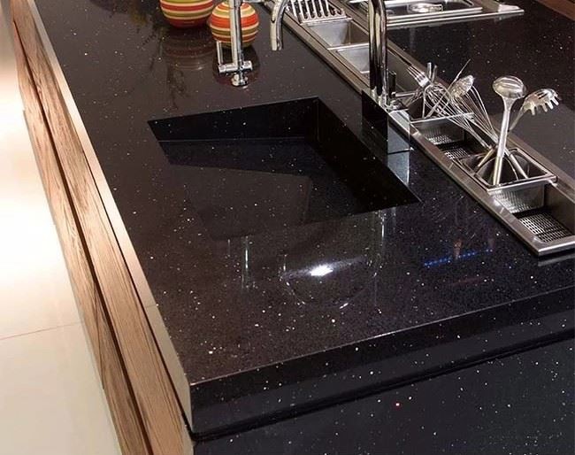 Black Quartz Countertops