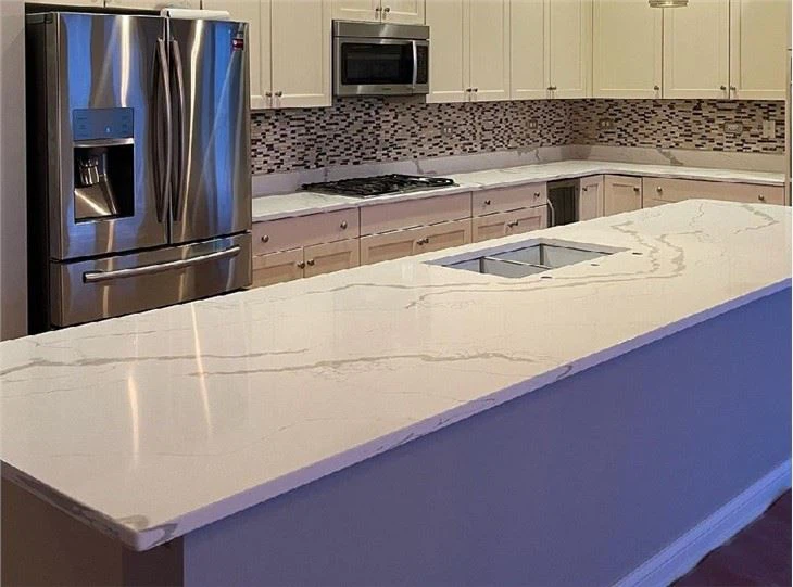 Calacatta Venato Quartz worktop