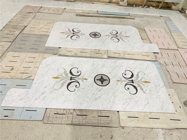 Marble Medallion Floor Tile