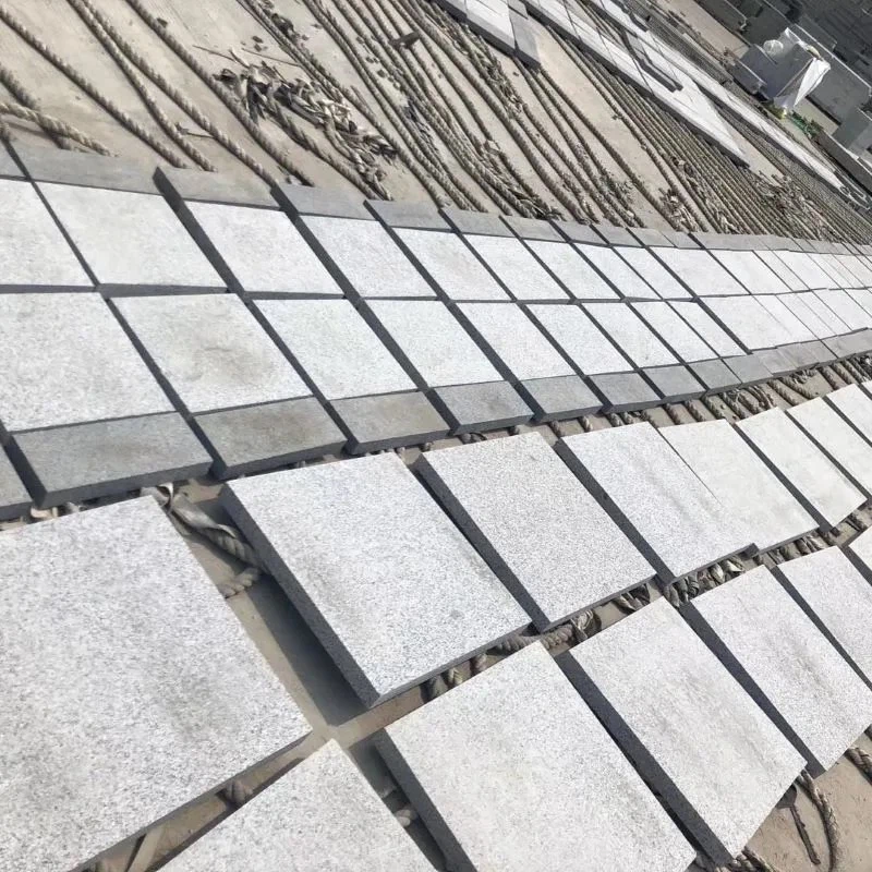 Baldosas de granito gris G640