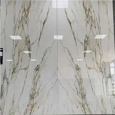 Picasso Gold Bookmatch Big Slabs Piedra sinterizada