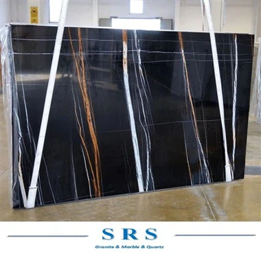 Mármol Sahara Noir para losa/azulejos/decoración del hogar/proyecto de vestíbulo